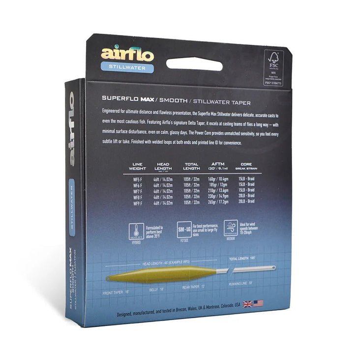 Airflo Superflo Max - Stillwater Taper - Fly Lines - Fly Fish Food