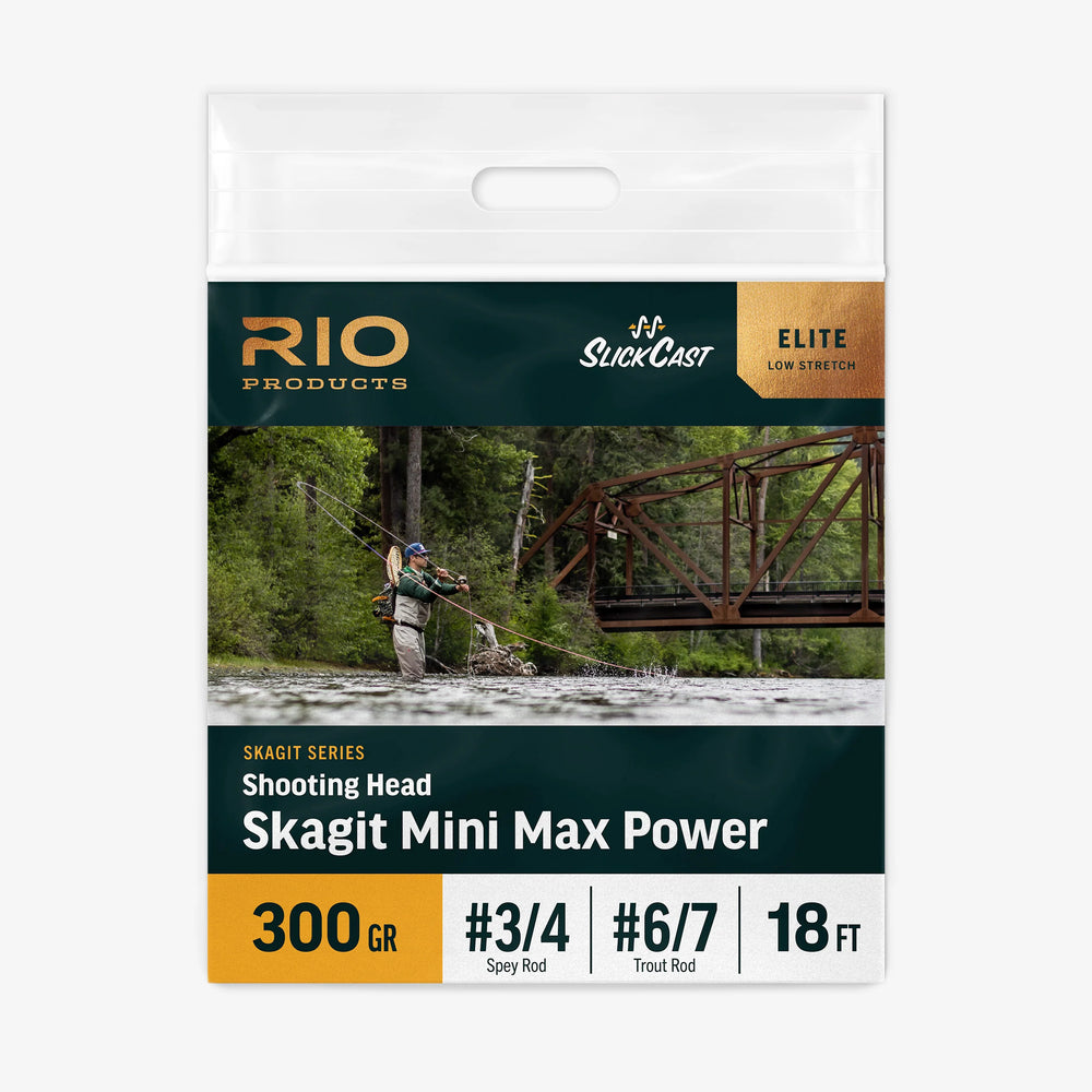RIO Elite Skagit Mini Max Power Shooting Head - Fly Lines - Fly Fish Food