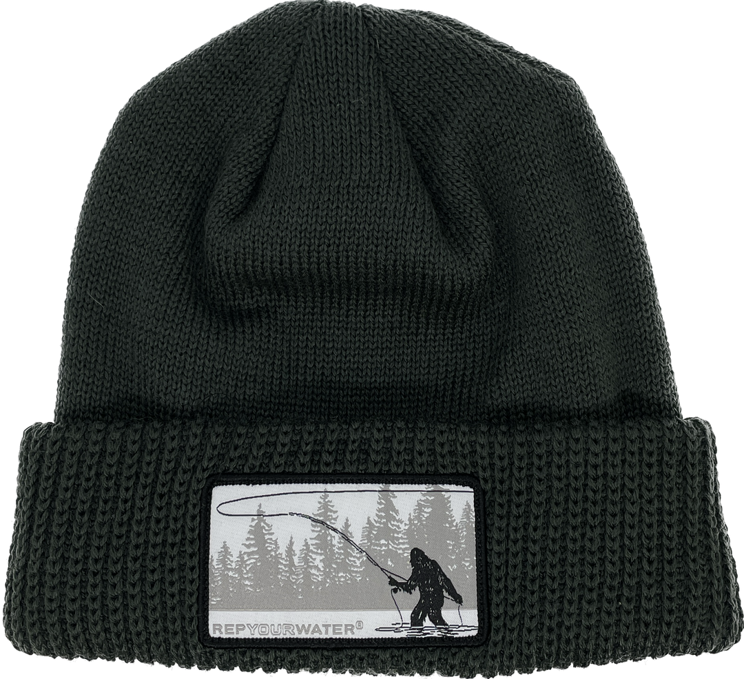 RepYourWater Knit Hat, Tight Loops Squatch
