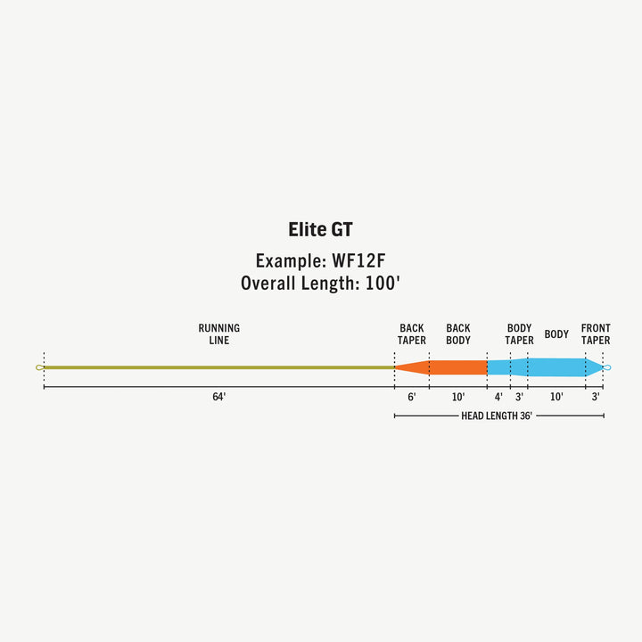 Rio's Elite GT Fly Line - Fly Lines - Fly Fish Food