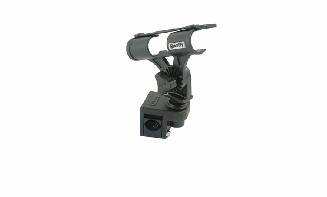 fish on rod holders rail mount Single .875-1" Dual Axis Holder Rod Boss Shop When the rod holder is removed Scotty Fly Rod Holder w/1x1