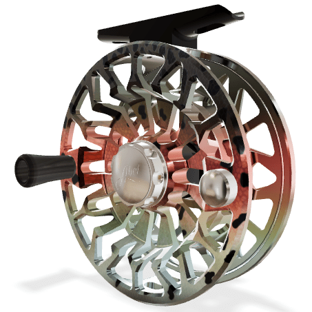 abel sdf 6/7 fly reel - Solid Colors and the other side with an Abel logo Abel SDF 6/7 Solid -