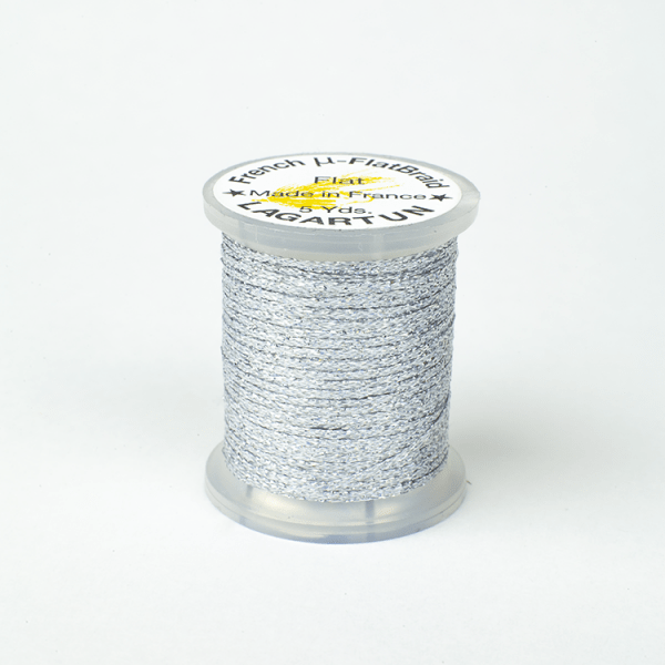 Lagartun Mini Flatbraid - Wire , Tinsel & Lead - Fly Fish Food