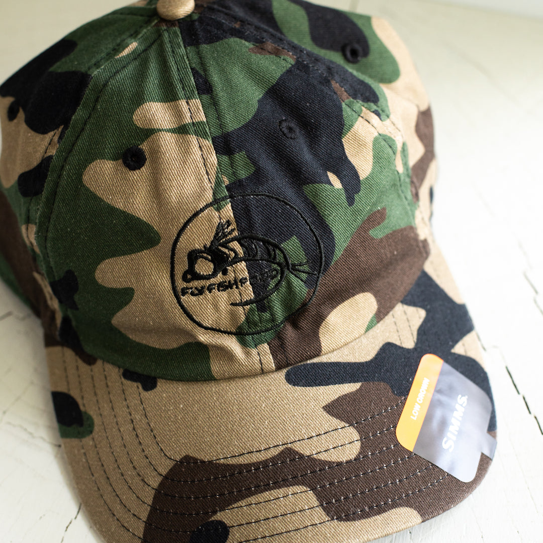 Simms CBP Single Haul Cap, riparian camo, Fly Fishing