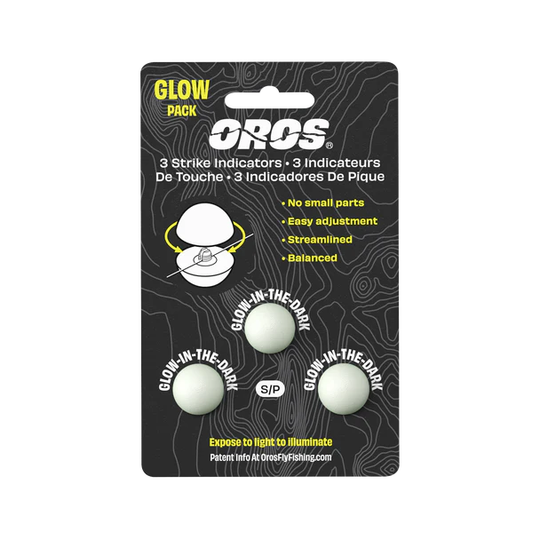 Oros Strike Indicator - 3 Pack - Glow-in-the-dark