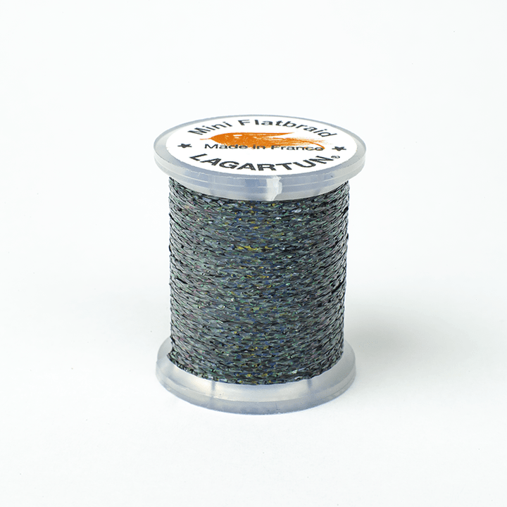 Lagartun Mini Flatbraid - Wire , Tinsel & Lead - Fly Fish Food