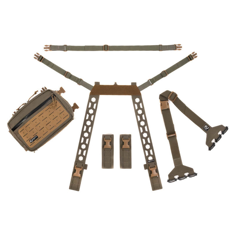 Frontier Chest Rig Angler System - Ranger Green