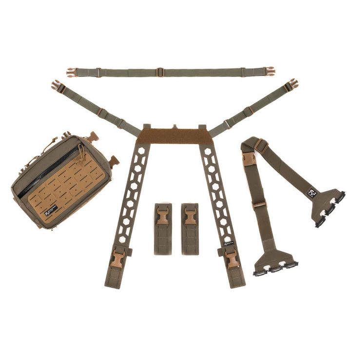Frontier Chest Rig Angler System - Ranger Green