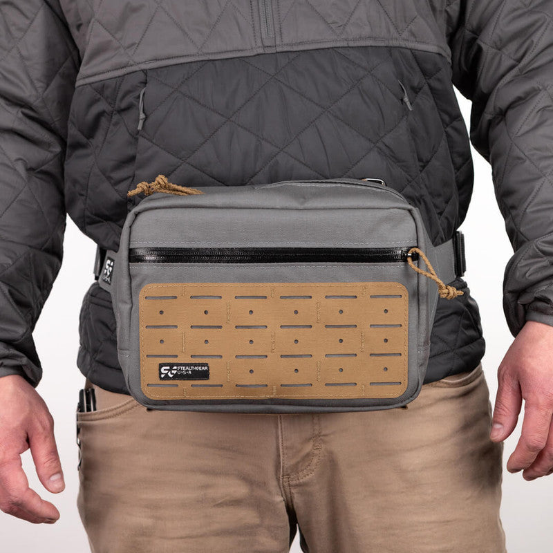 Frontier Chest Rig Angler System - Wolf Grey