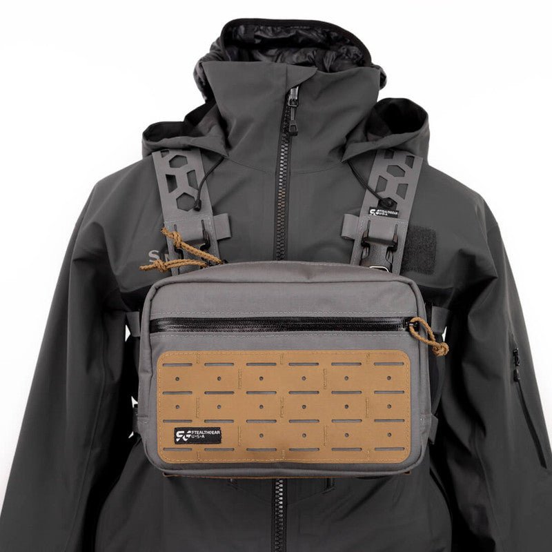 Frontier Chest Rig Angler System - Wolf Grey - Packs & Bags - Fly Fish Food