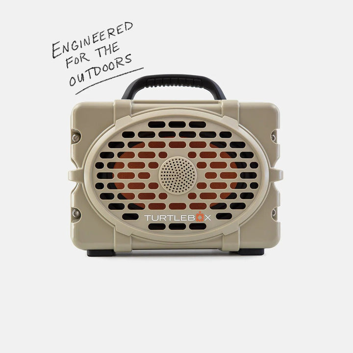 Turtlebox Audio Original Gen 3 Speaker - Tan - On Water Accessories - Fly Fish Food