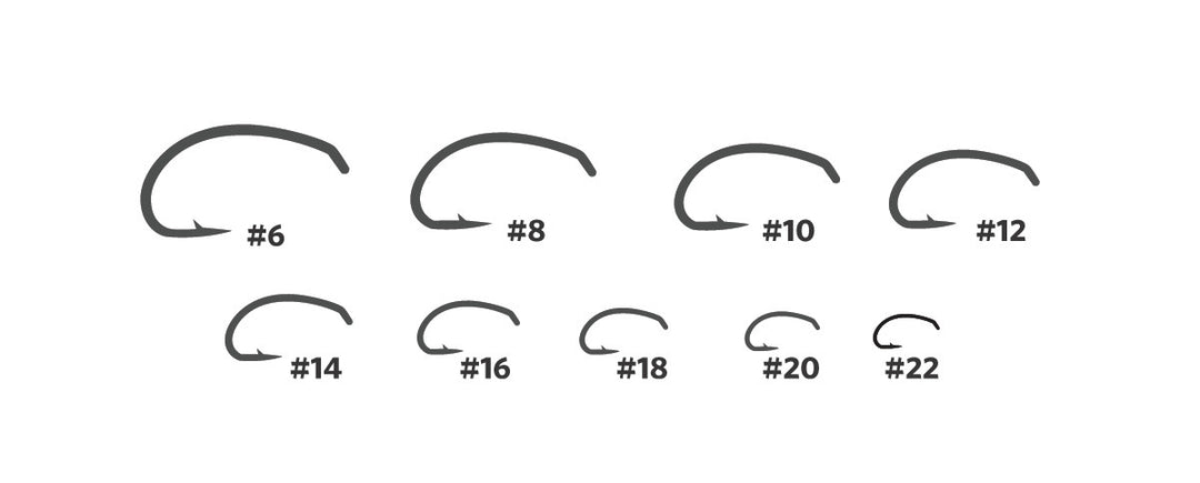 Umpqua U202 Red Hooks (50PK)