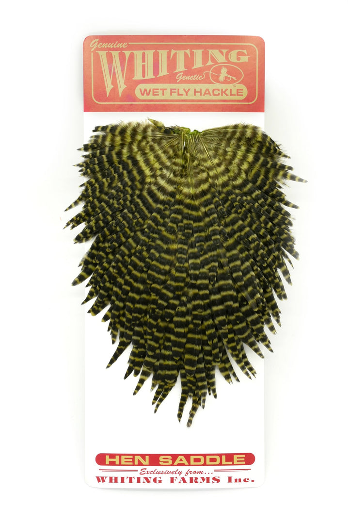 Whiting Hen Saddle - Hackle - Fly Fish Food