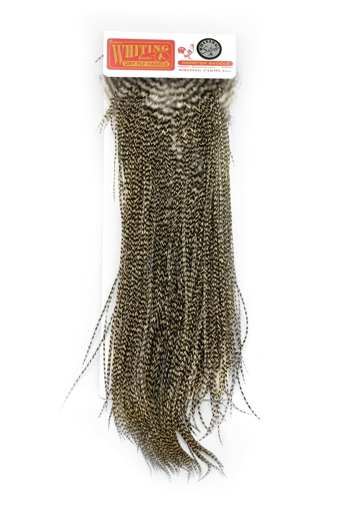 Whiting Silver Midge Saddle - Rooster - Fly Fish Food