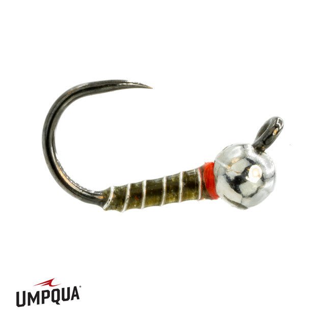 Zebra Jig Thin - Olive - Flies - Fly Fish Food