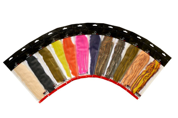 Tiras De Piel De Conejo Zonker Para Atar Moscas De Pesca - 5 Colores Surtidos, Corte Recto - Para Bajo, Trucha...