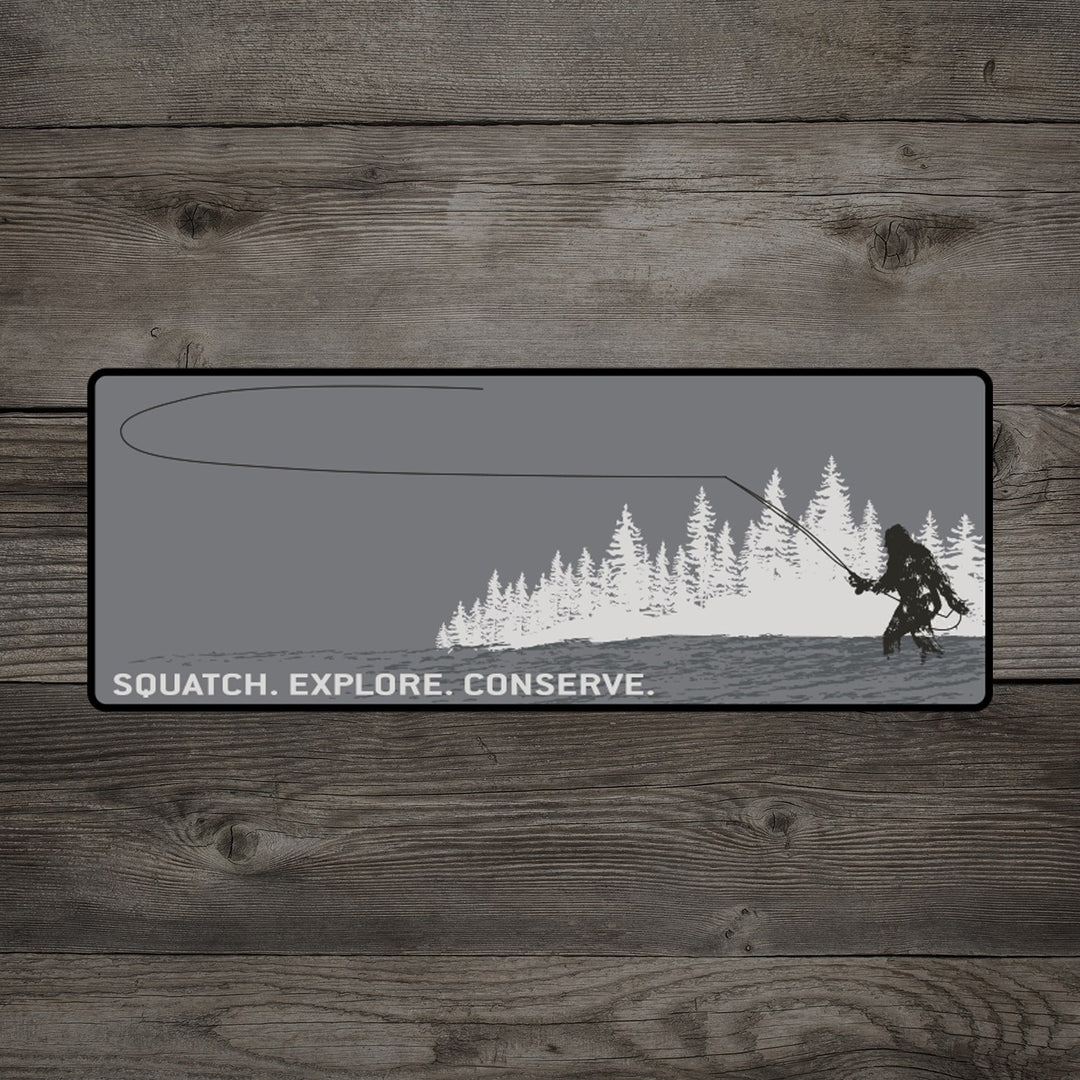 RepYourWater Sticker, Tight Loops Squatch