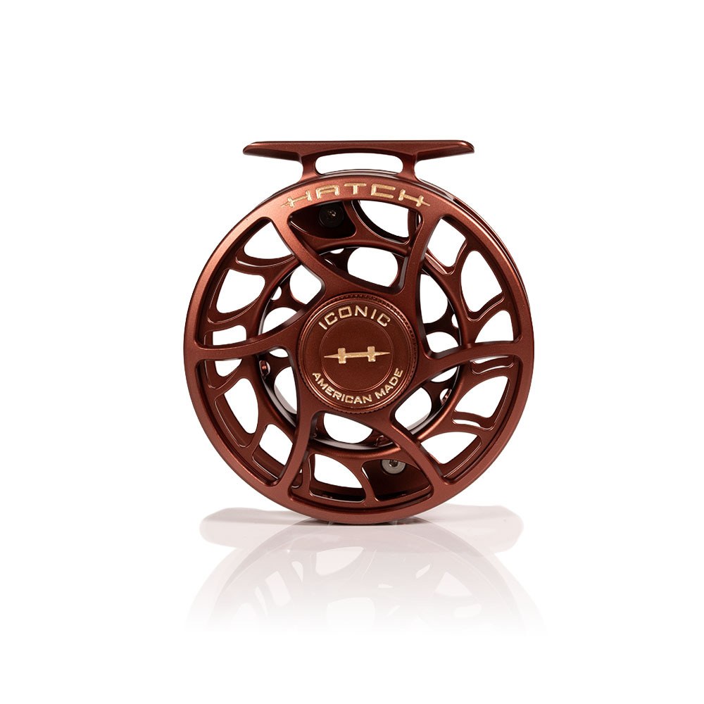 Hatch Iconic Reel 5 Plus - Mid Arbor - 2026 Custom Rust