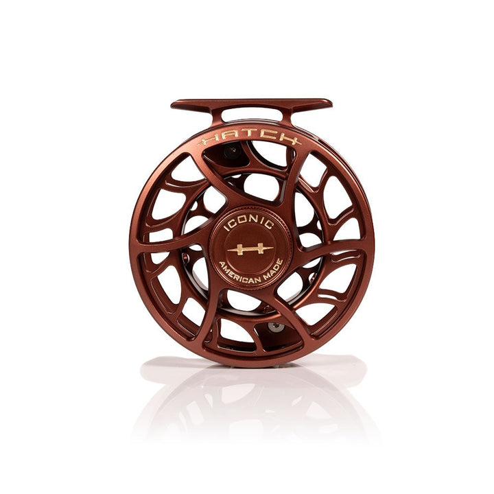 Hatch Iconic Reel 5 Plus - Mid Arbor - 2026 Custom Rust