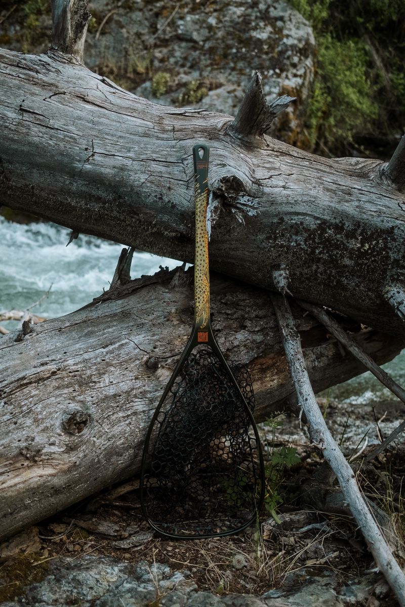 【SD】TJBRAND Napoleon fish153 Fishpond Nomad Middle Fork Net - Hook Jaw – Fly Fish Food
