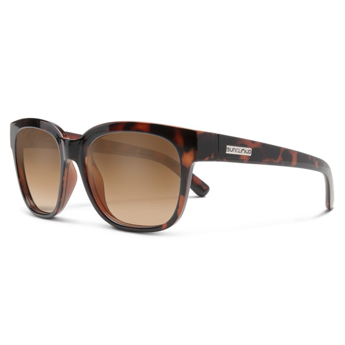 Suncloud Respek - Tortoise - Polarized Brown Gradient Lens