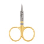 Arrow Scissor, 3-1/2", Gold Loops, Straight