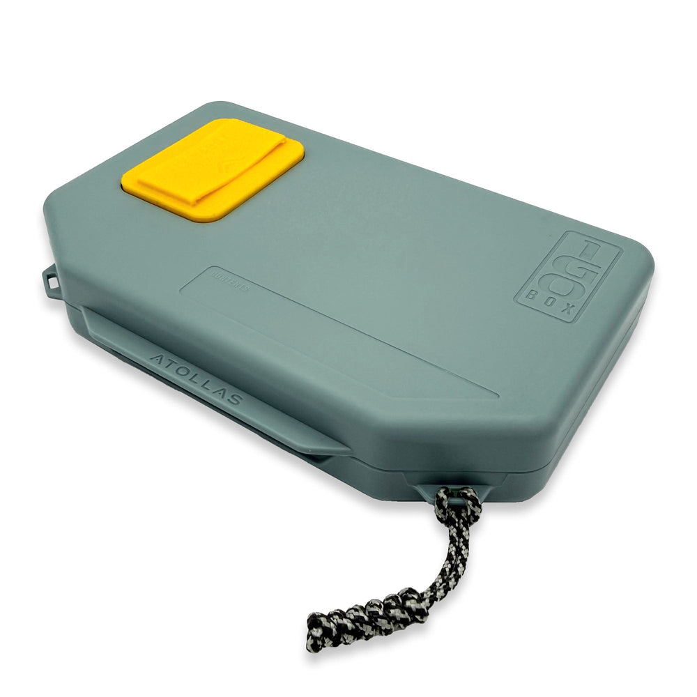 1GO Fly Box - Flats Green - Fly Boxes - Fly Fish Food