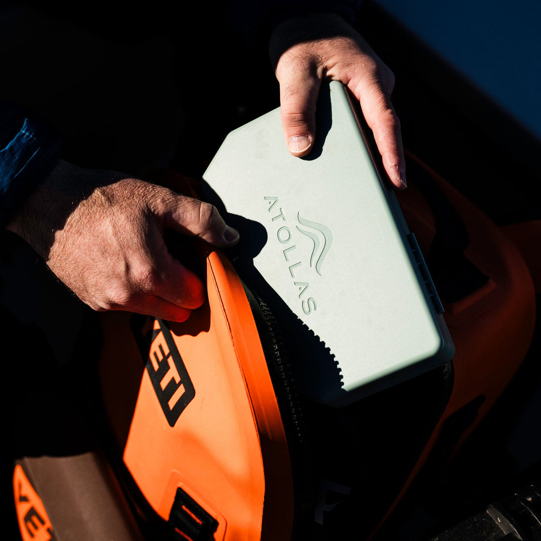 2GO Fly Box - Flats Green - Fly Boxes - Fly Fish Food