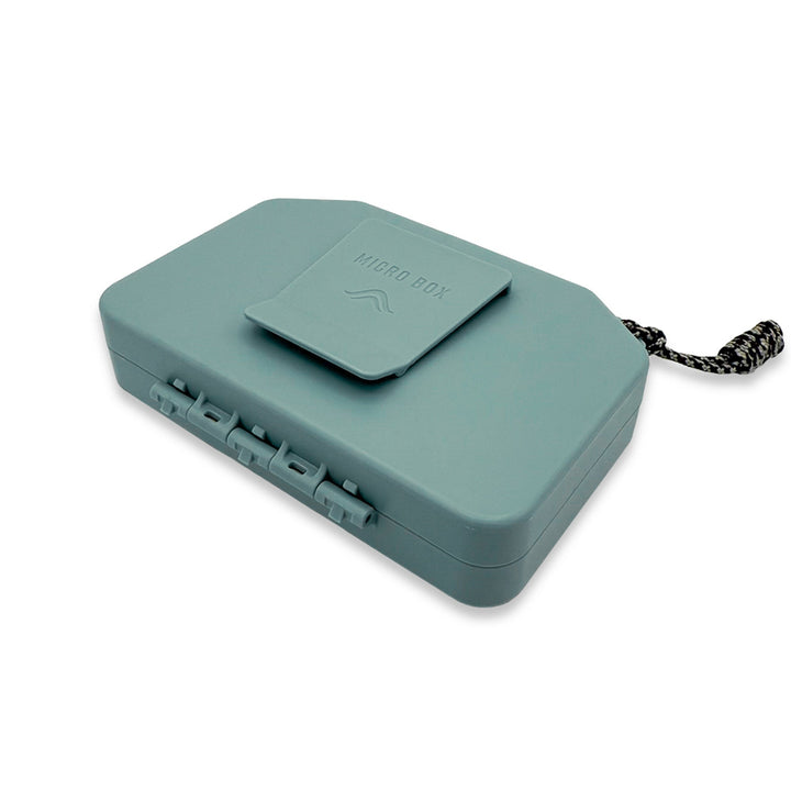 Micro Fly Box - Flats Green - Fly Boxes - Fly Fish Food