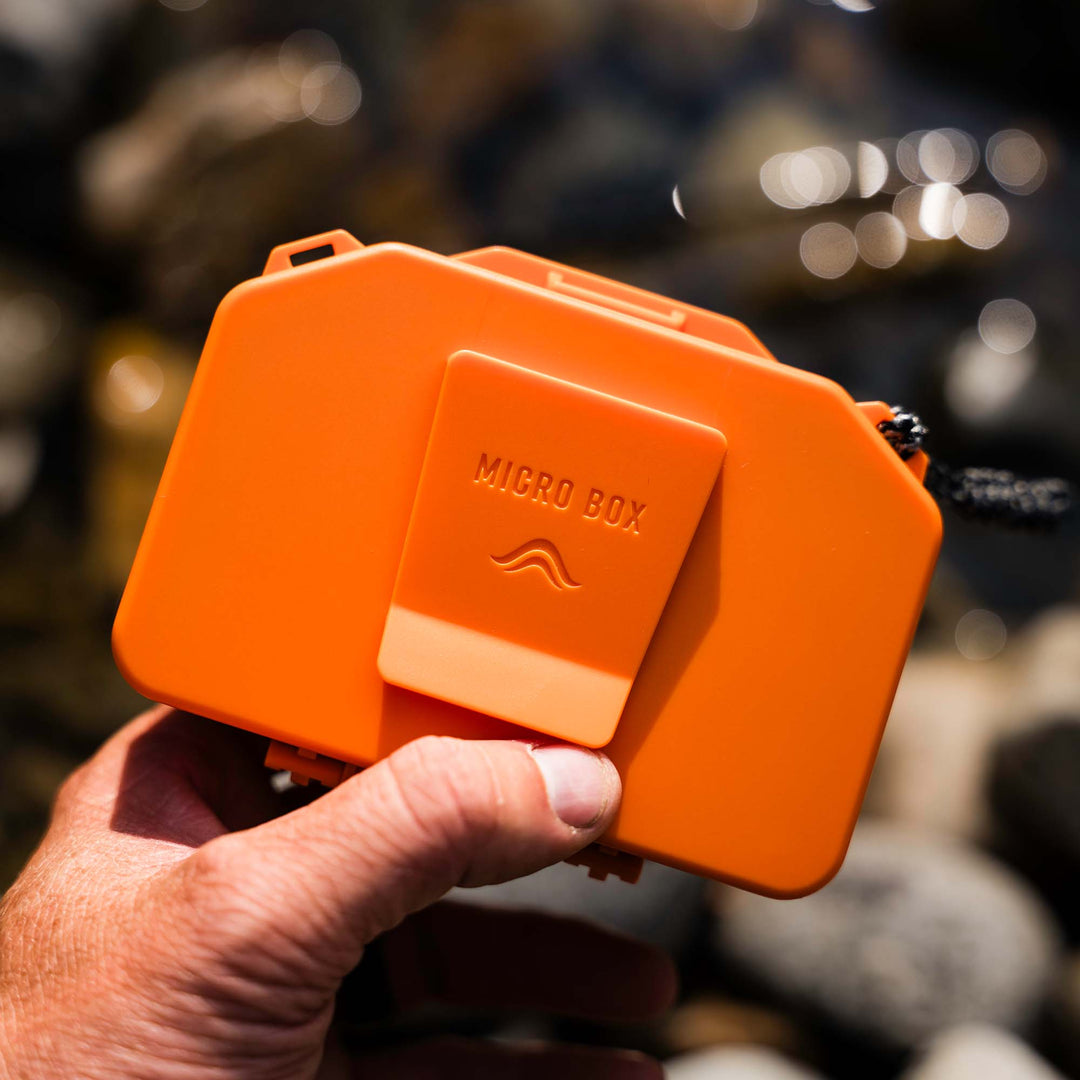 Micro Fly Box - Hot Spot Orange