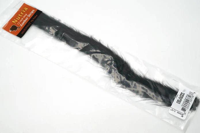 Moonlit Nutria Zonkers 5mm 1/5" - Hair & Fur - Fly Fish Food