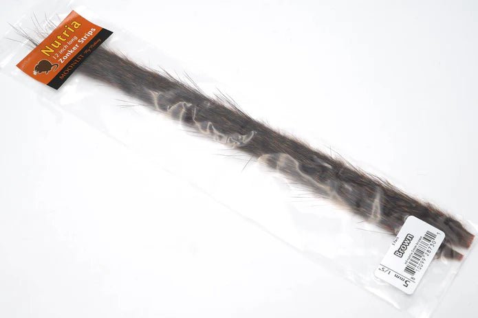 Moonlit Nutria Zonkers 5mm 1/5" - Hair & Fur - Fly Fish Food