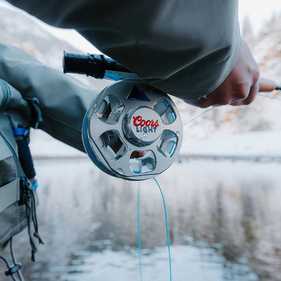 リール Kiraku Halcyone Large Trout. #6-#8 Ross Reels - Cimarron LT Fly Reel - Coors Light 5/6 – Fly Fish Food