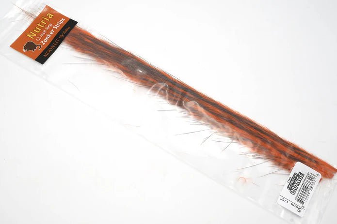 Moonlit Nutria Zonkers 5mm 1/5" - Hair & Fur - Fly Fish Food