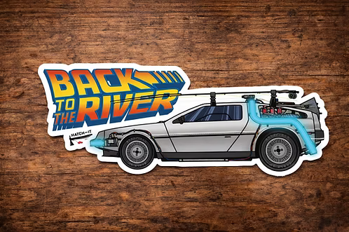 Back To The River Sticker