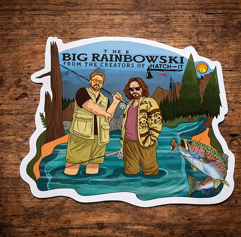 Big Rainbowski Sticker