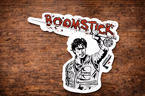 Boomstick Sticker