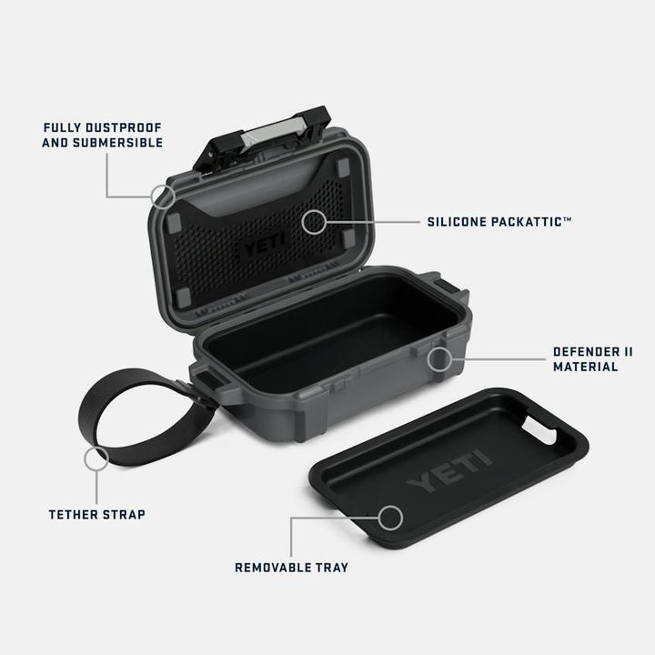 LoadOut GoBox 1 Gear Case - Charcoal