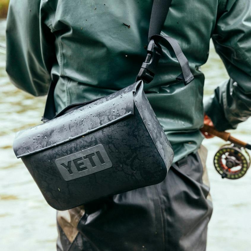 Sidekick Dry 3L Waterproof Gear Case - Olive/King Crab Orange