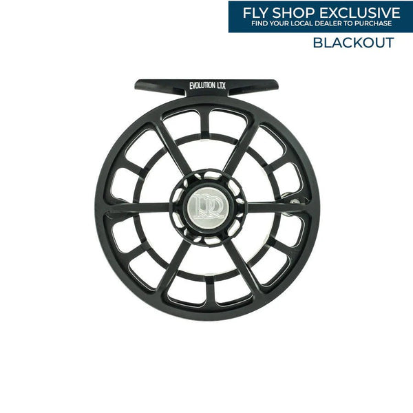 Ross Reels Evolution LTX - Limited Edition - Blackout – Fly Fish Food