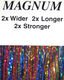 Flashabou Magnum - Synthetic Fibers & Flash - Fly Fish Food