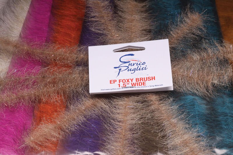 EP Foxy Brush 1.5" - Synthetic Fibers & Flash - Fly Fish Food