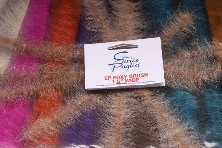 EP Foxy Brush 1.5" - Synthetic Fibers & Flash - Fly Fish Food