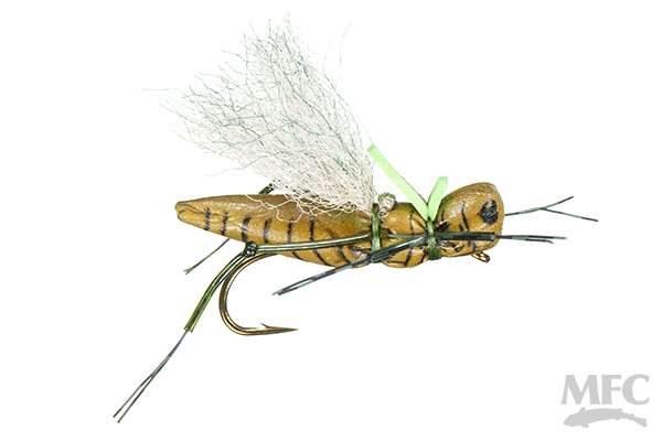 Keller's Henneberry Hopper - Green - Flies - Fly Fish Food