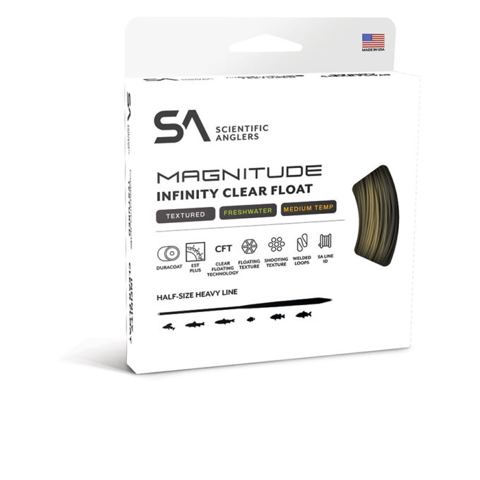Scientific Anglers - Magnitude Infinity Clear Head - Textured - Fly Lines - Fly Fish Food