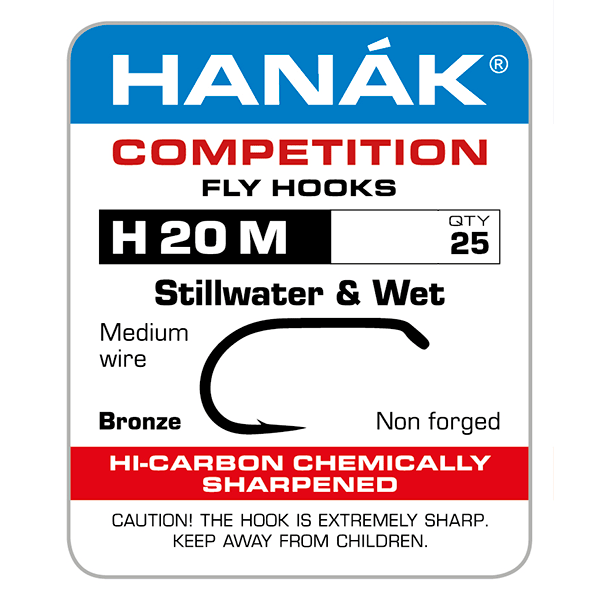 Hanak H 20 M Stillwater & Wet Hooks - Hooks & Shanks - Fly Fish Food