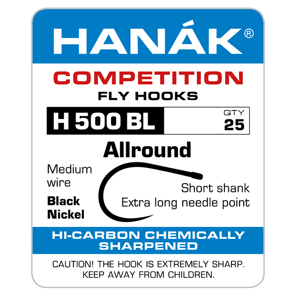 Hanak H 500 BL Allround - Hooks & Shanks - Fly Fish Food