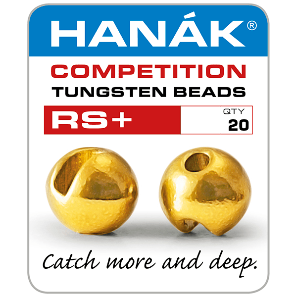 Hanak RS+ Slotted Tungsten Beads - Beads - Fly Fish Food