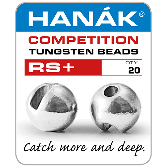 Hanak RS+ Slotted Tungsten Beads - Beads - Fly Fish Food