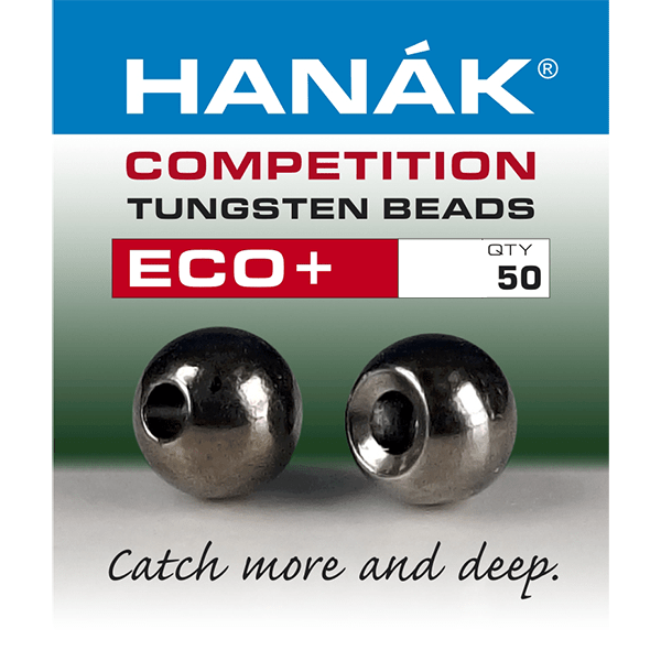 Hanak ECO+ Tungsten Beads - 50pk - Beads - Fly Fish Food